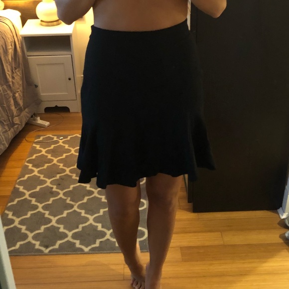 DVF fit and flare black skirt - Picture 3 of 4